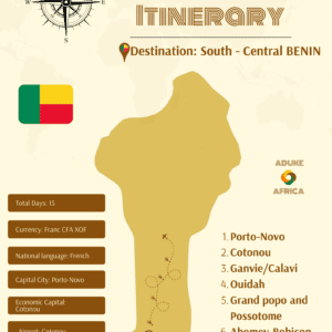 South and Central Benin Itinerary! (EN)